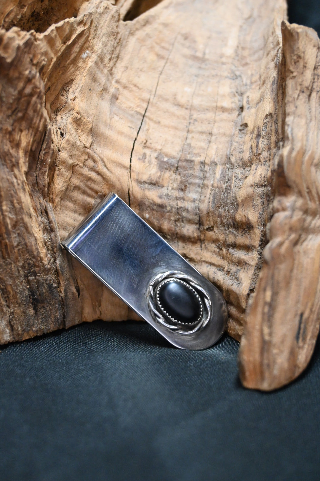 Onyx Money Clip