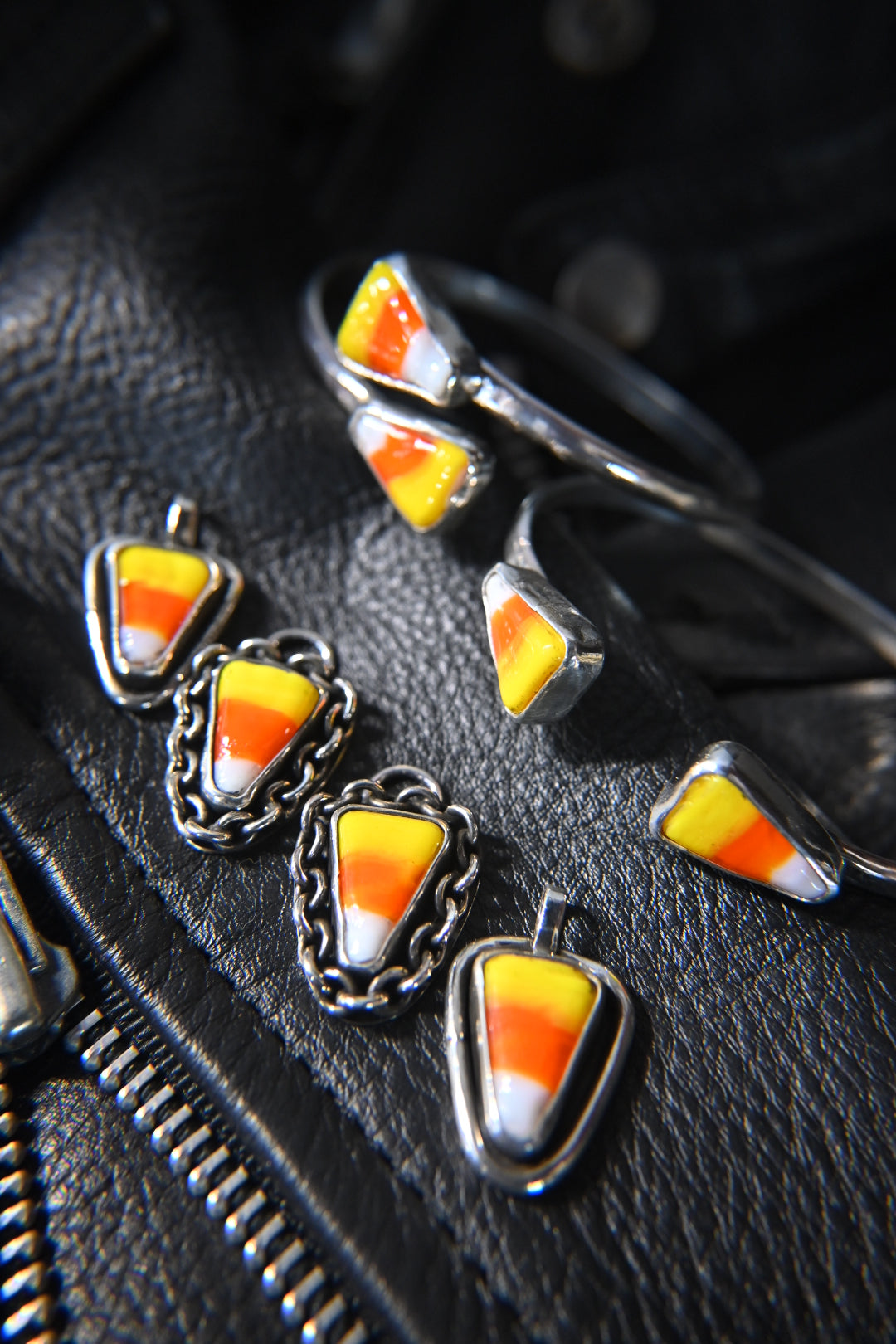 Candy Corn Necklace