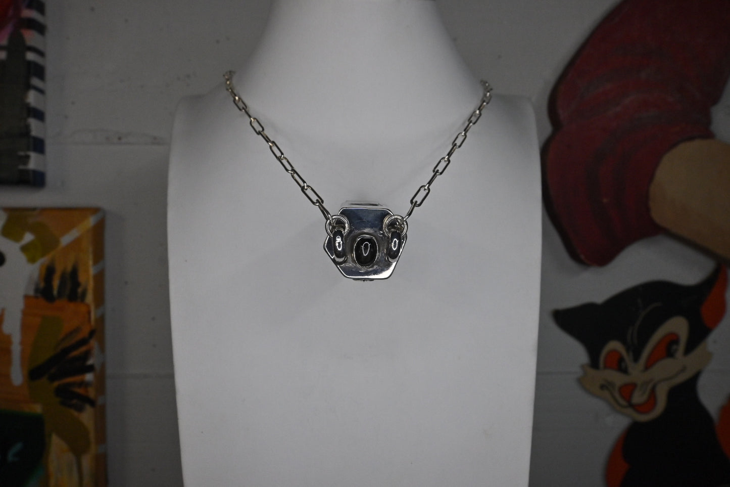 Prehnite Tower Necklace