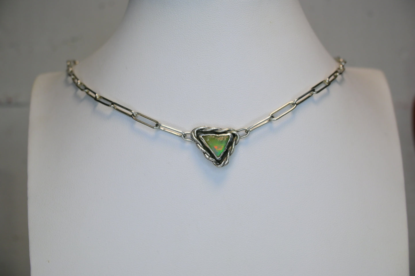 Rough Ethiopian Opal Choker