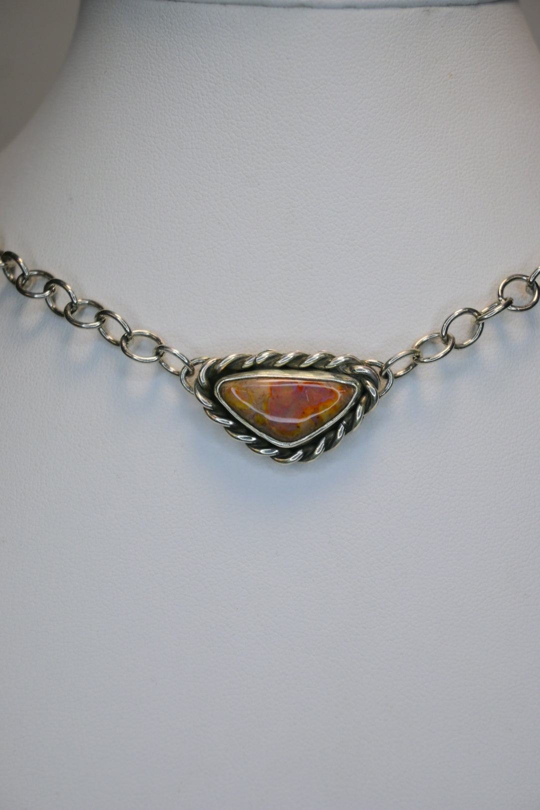 Mexican Fire Opal Choker