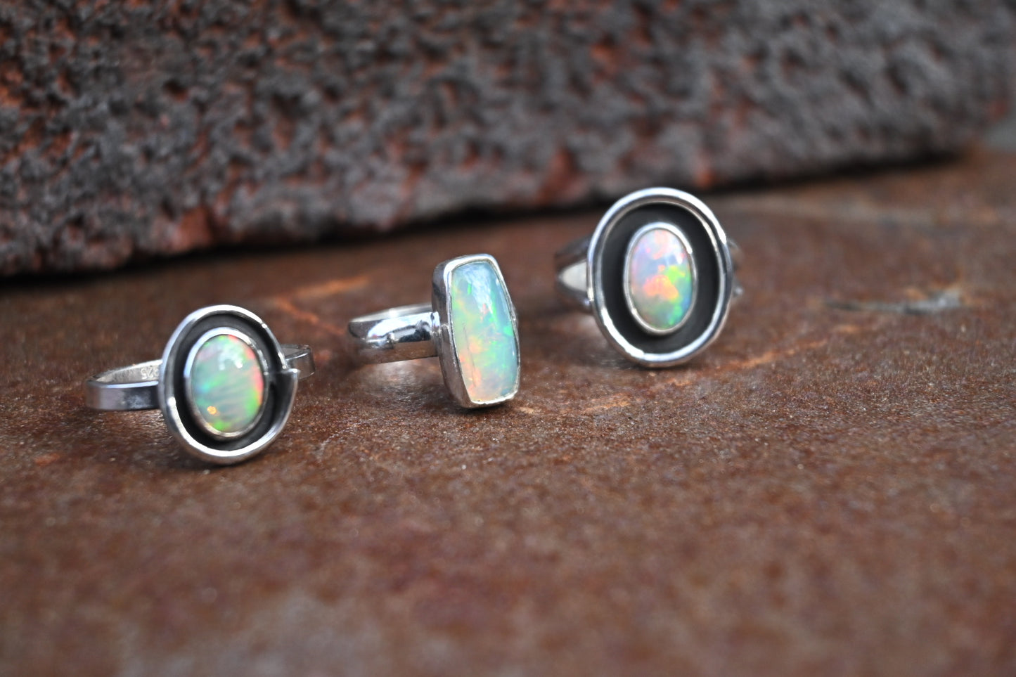 Ethiopian Opal Ring
