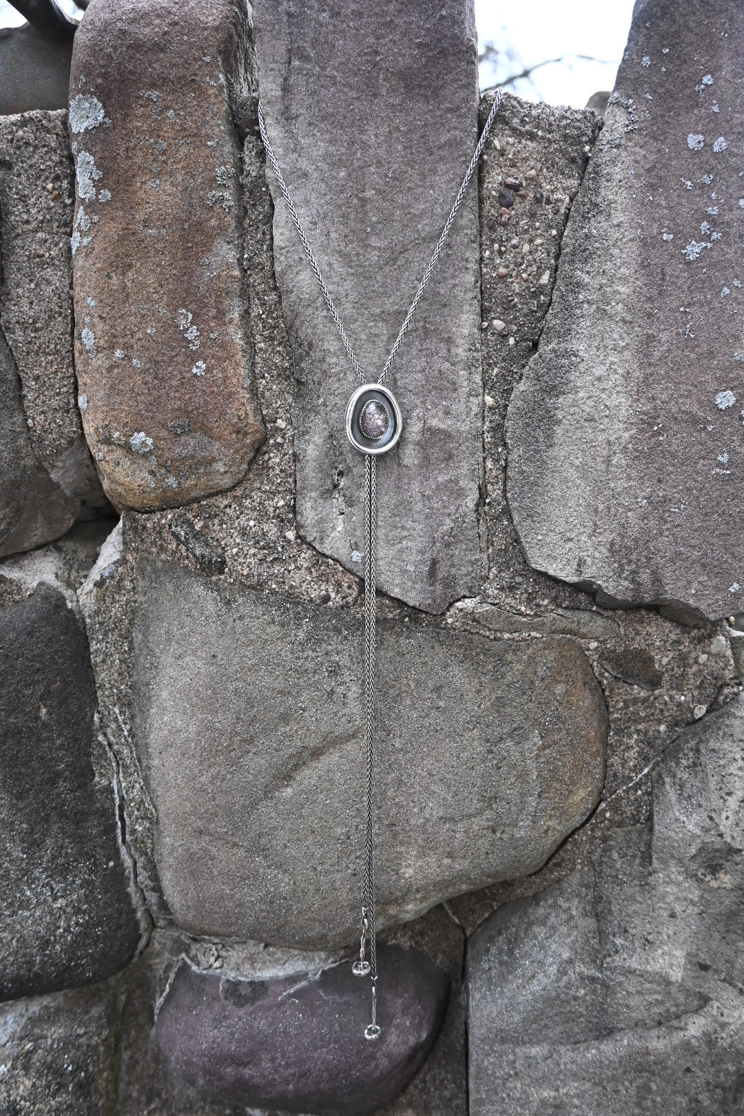 Garden Quartz Bolo Tie