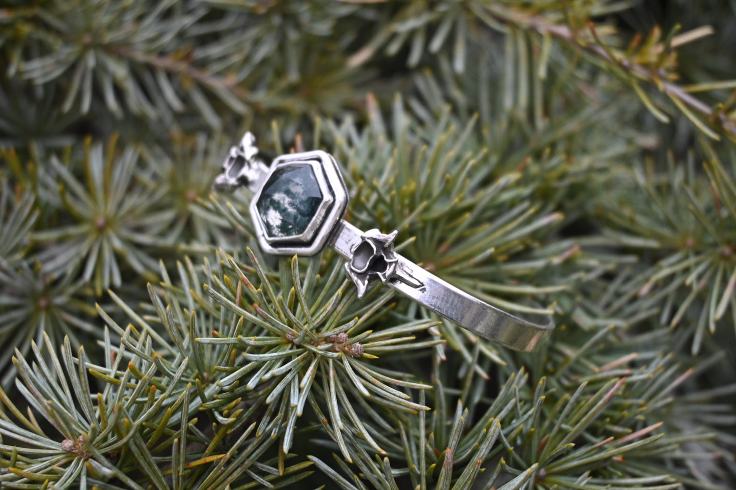 Moss Agate Bracelet