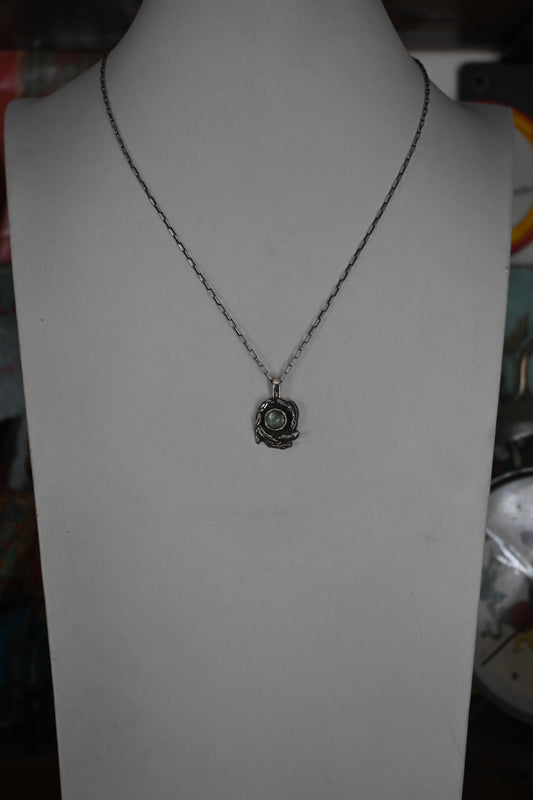 Mint Green Kyanite Necklace