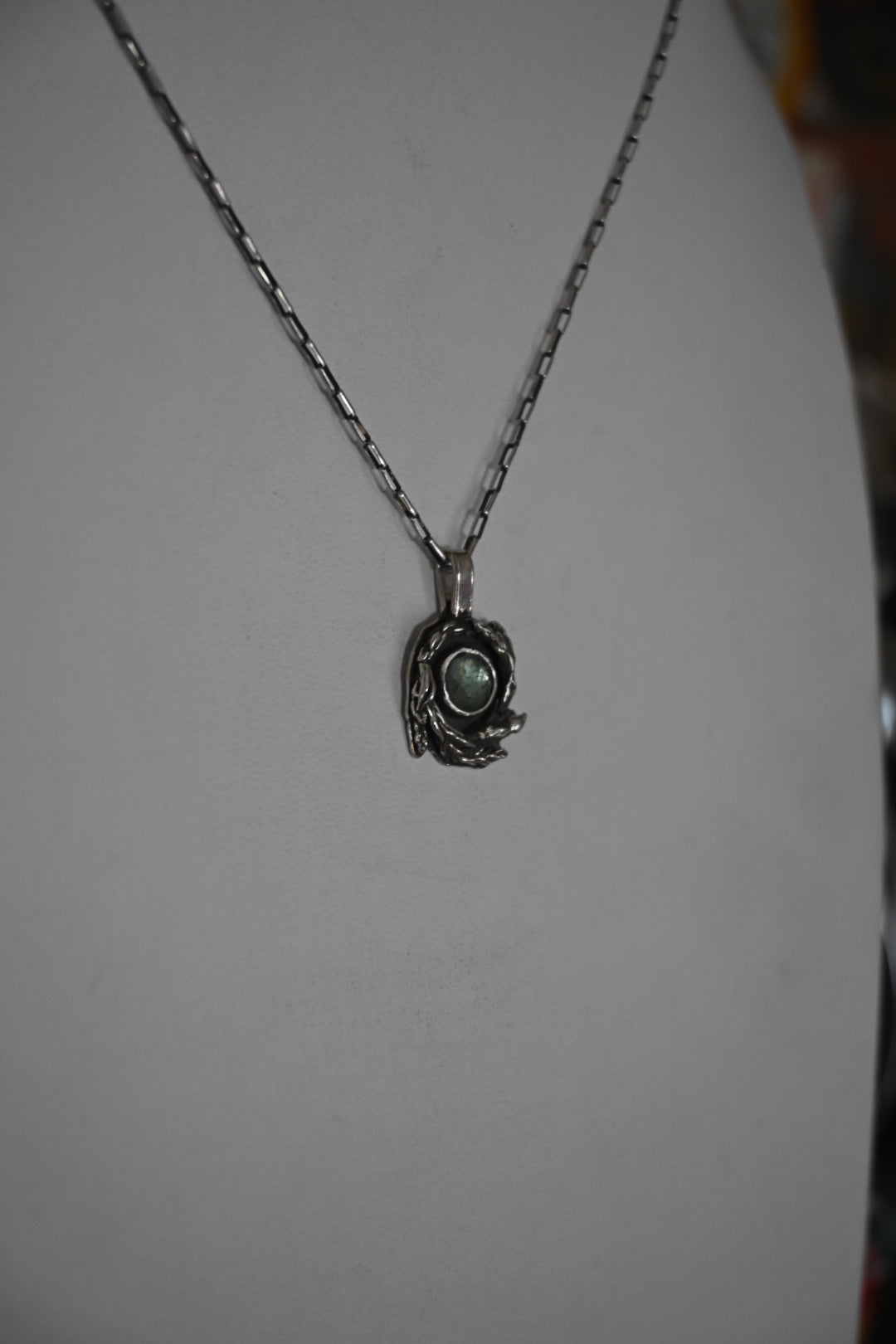 Mint Green Kyanite Necklace