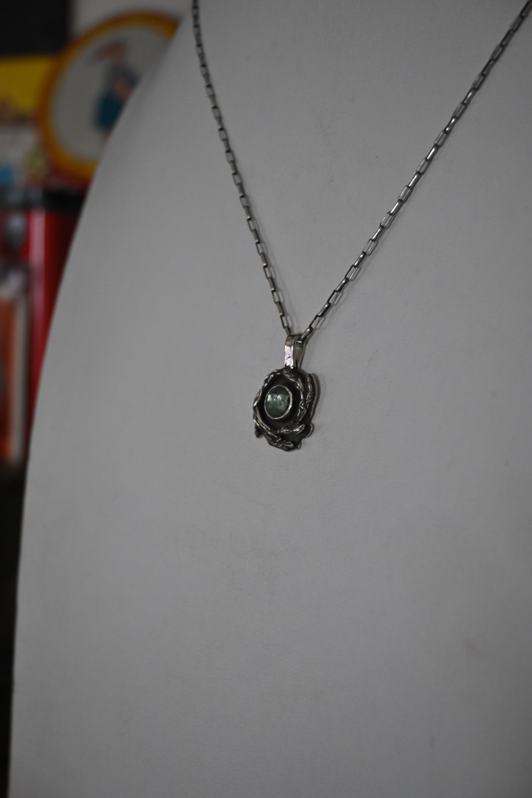 Mint Green Kyanite Necklace
