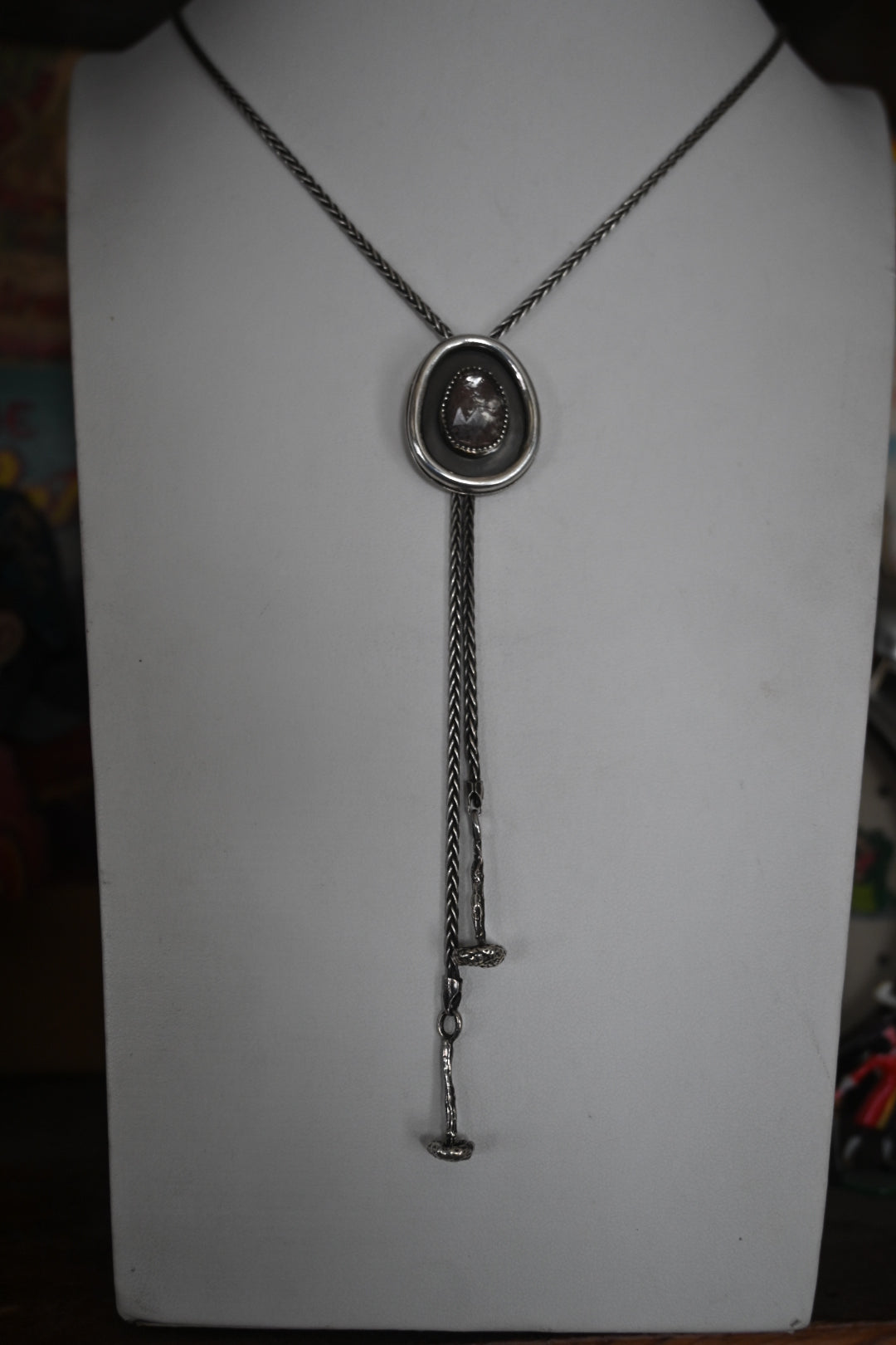 Garden Quartz Bolo Tie