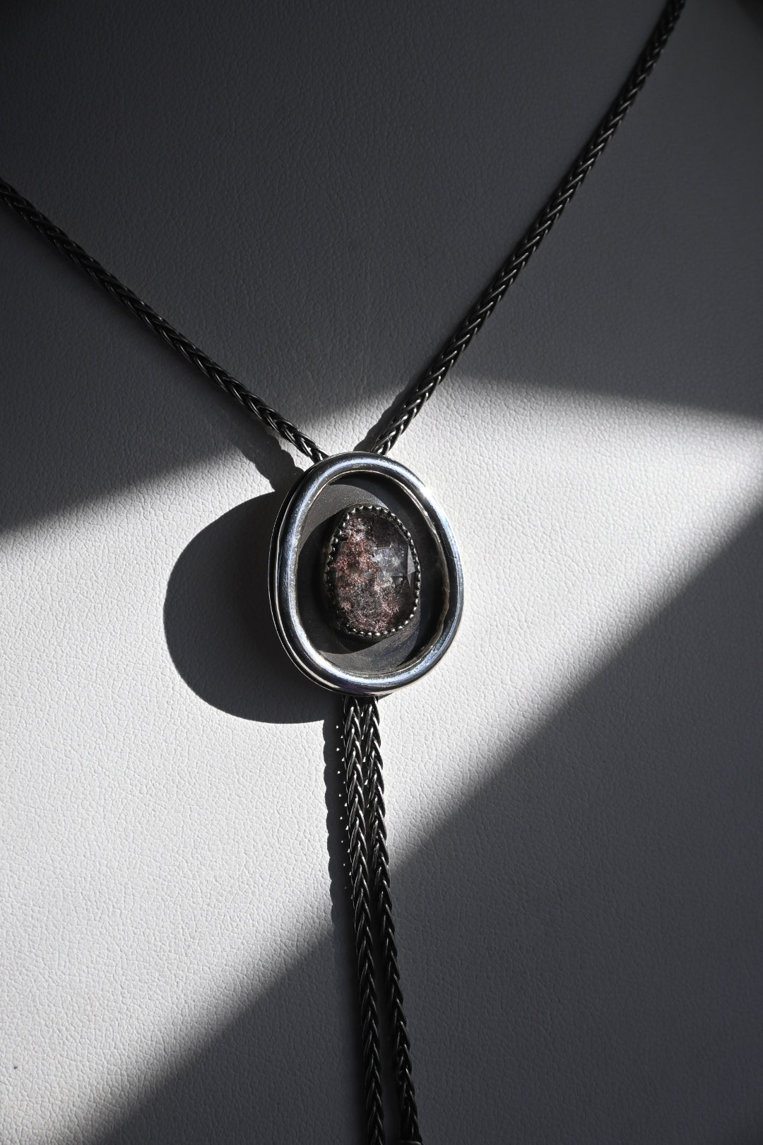 Garden Quartz Bolo Tie