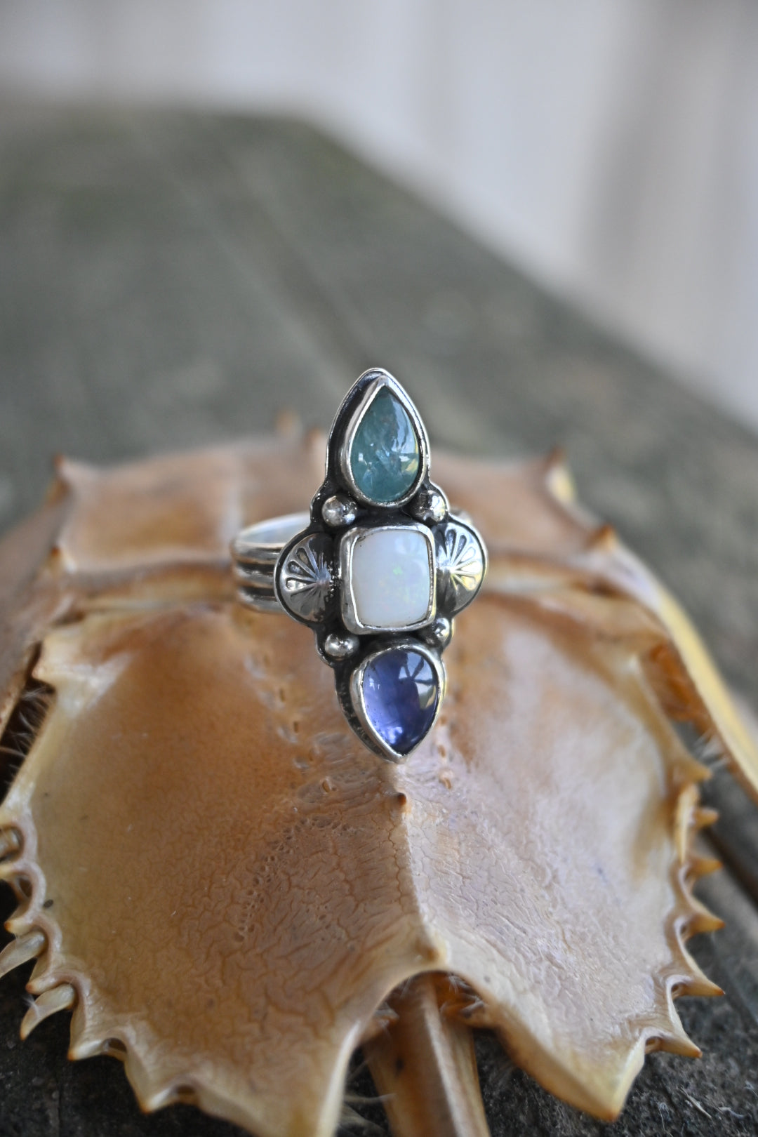 Seafoam Queen Ring