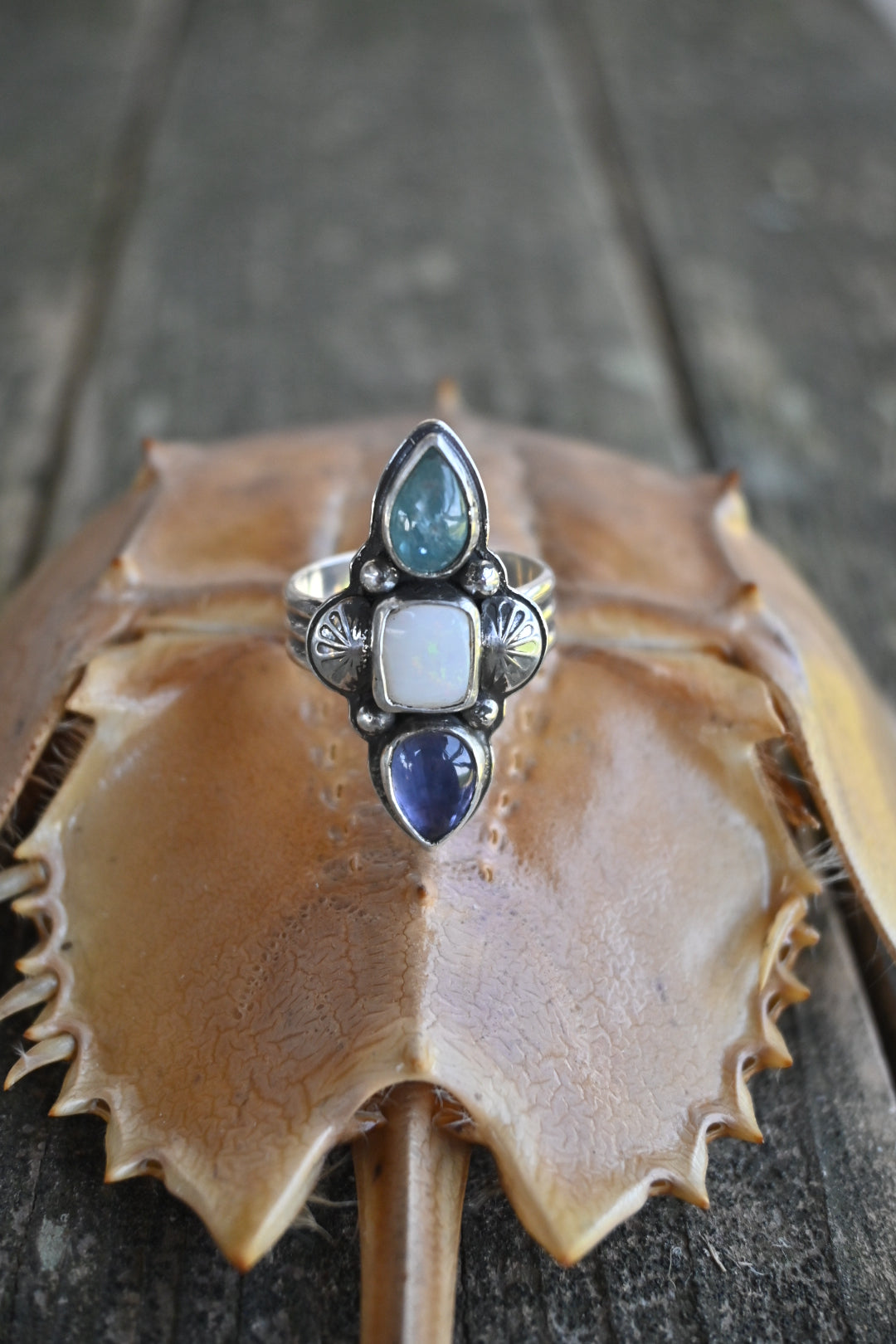 Seafoam Queen Ring
