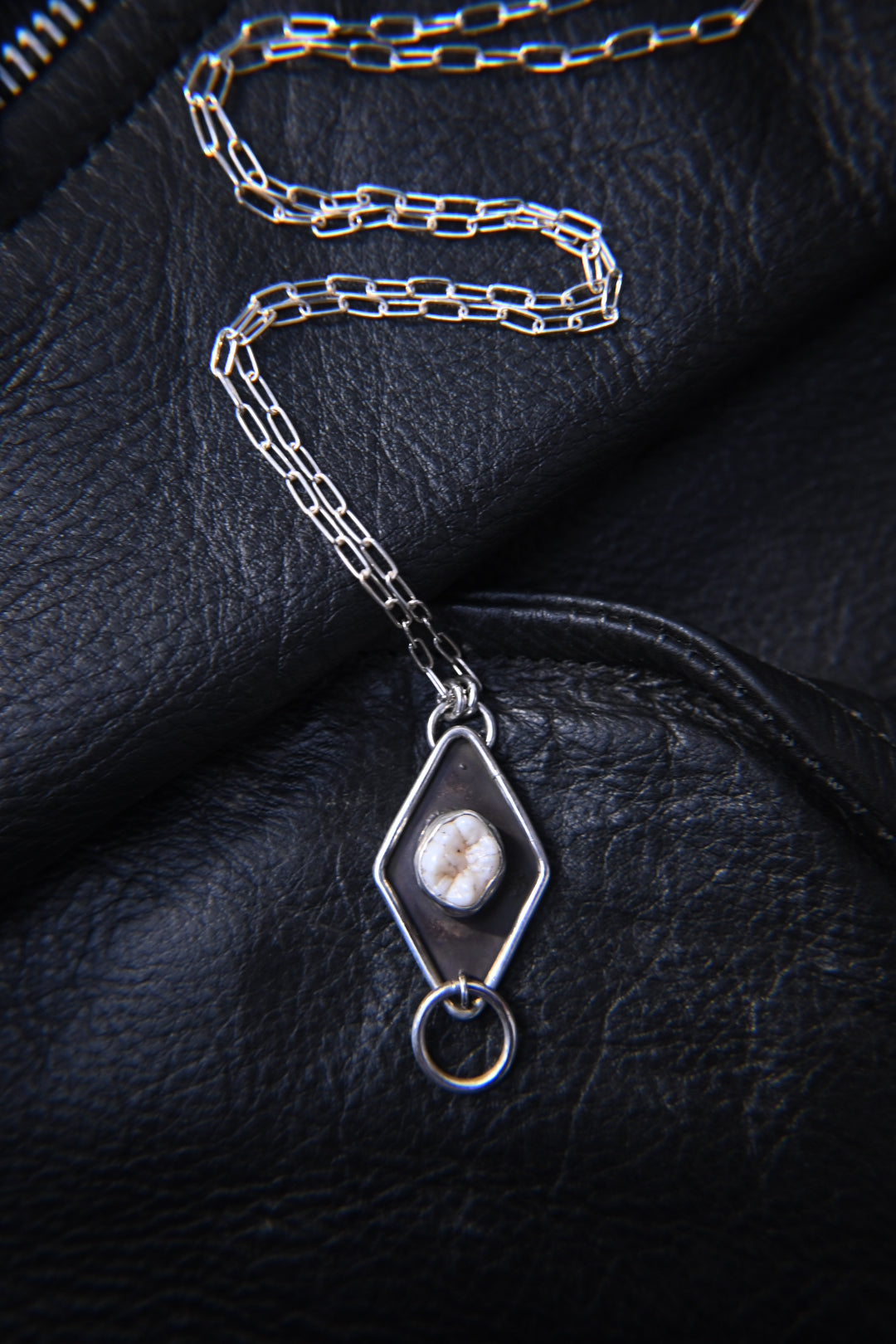 Tooth 'o-ring' Necklace