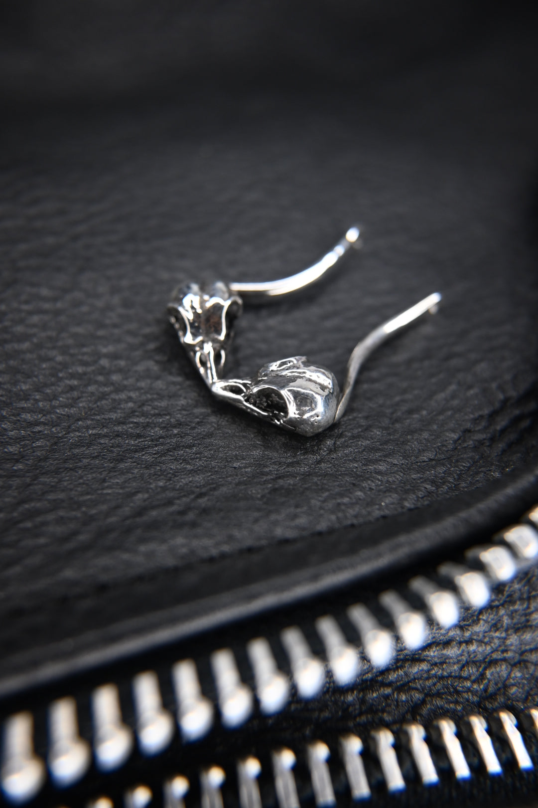 Raven Skull Ring Holder Necklace *preorder*