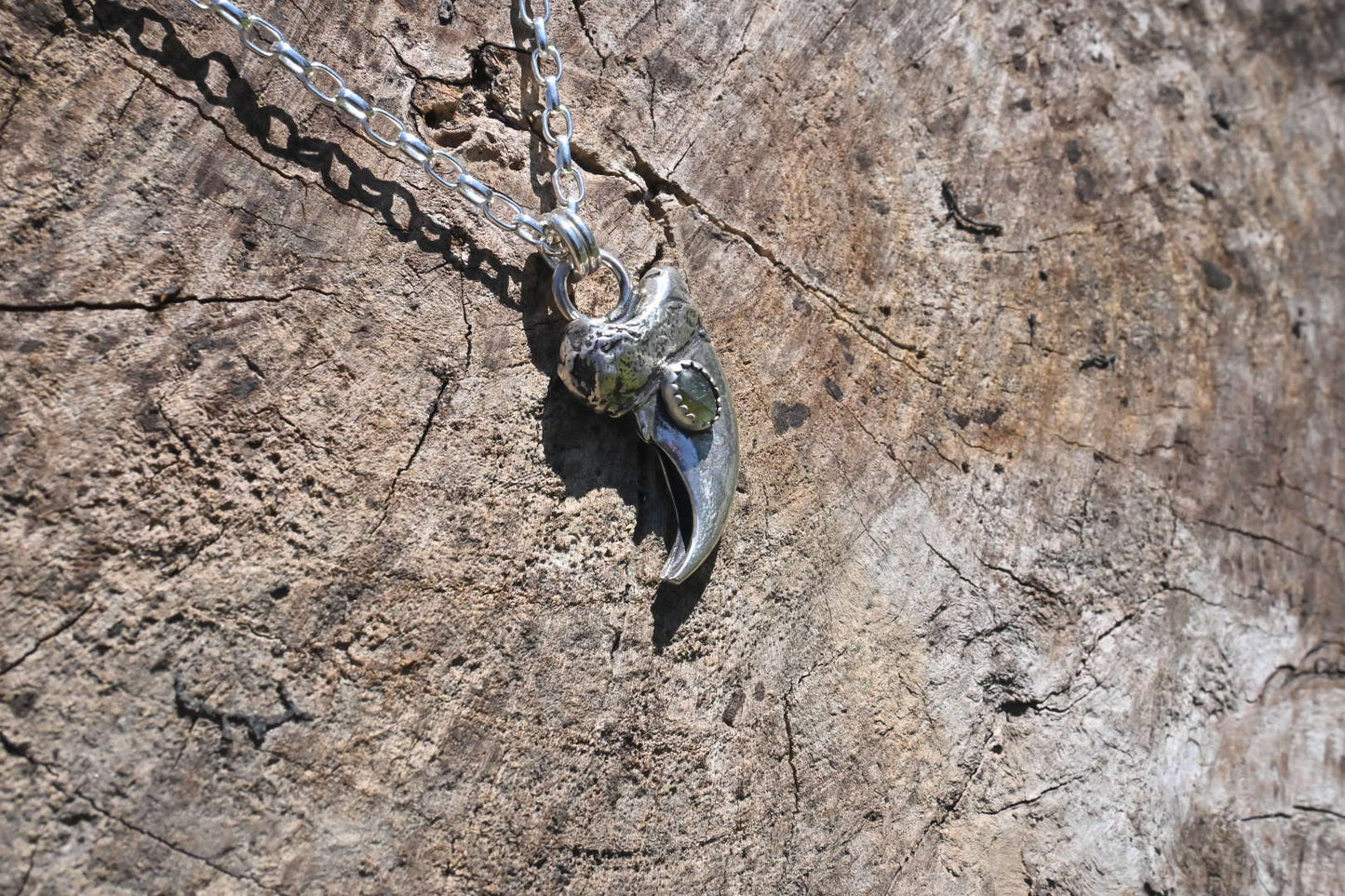 Bear Claw & Labradorite Necklace