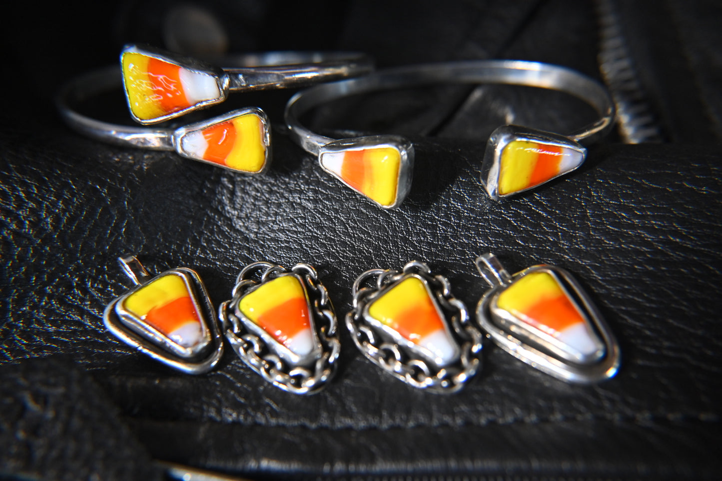 Candy Corn Necklace