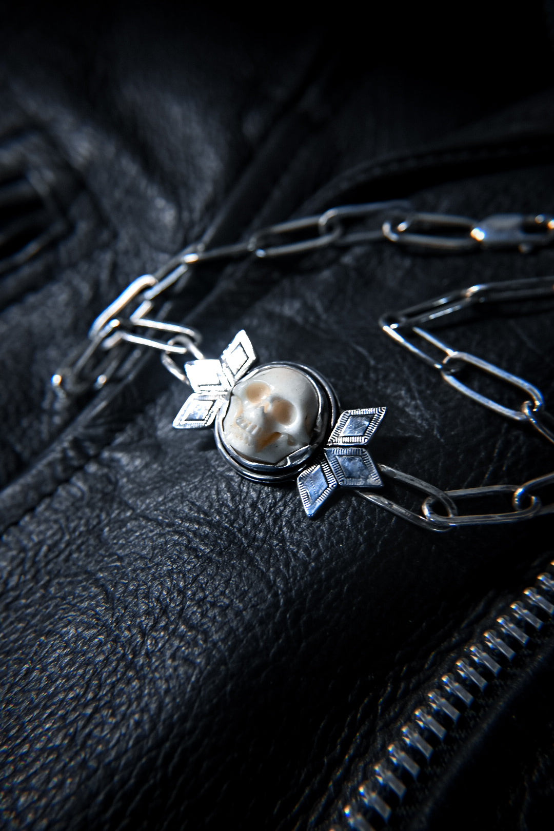 Carved Bone Choker