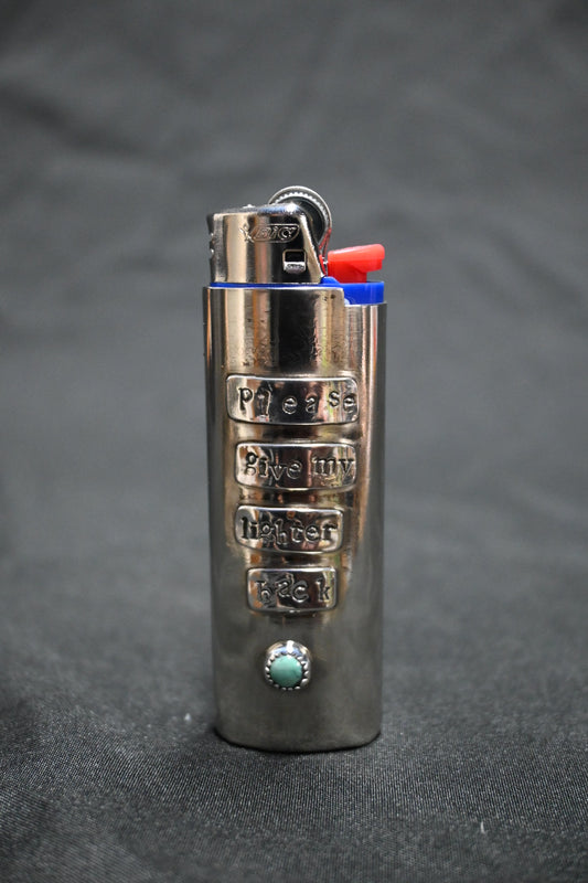 Turquoise Lighter Sleeve