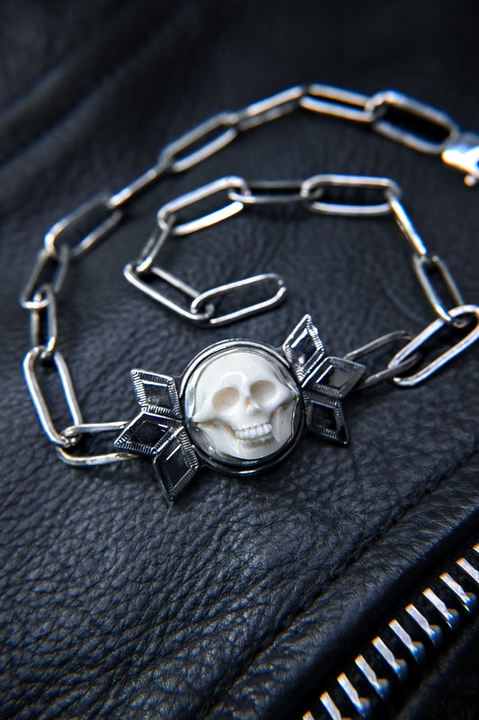 Carved Bone Choker
