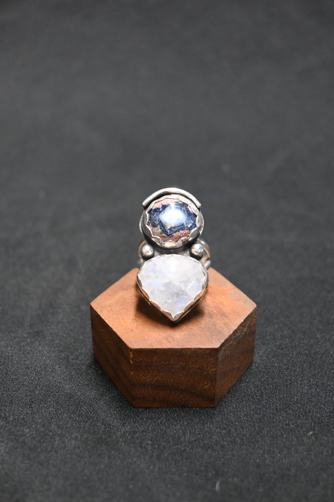 Opal//Moonstone Ring