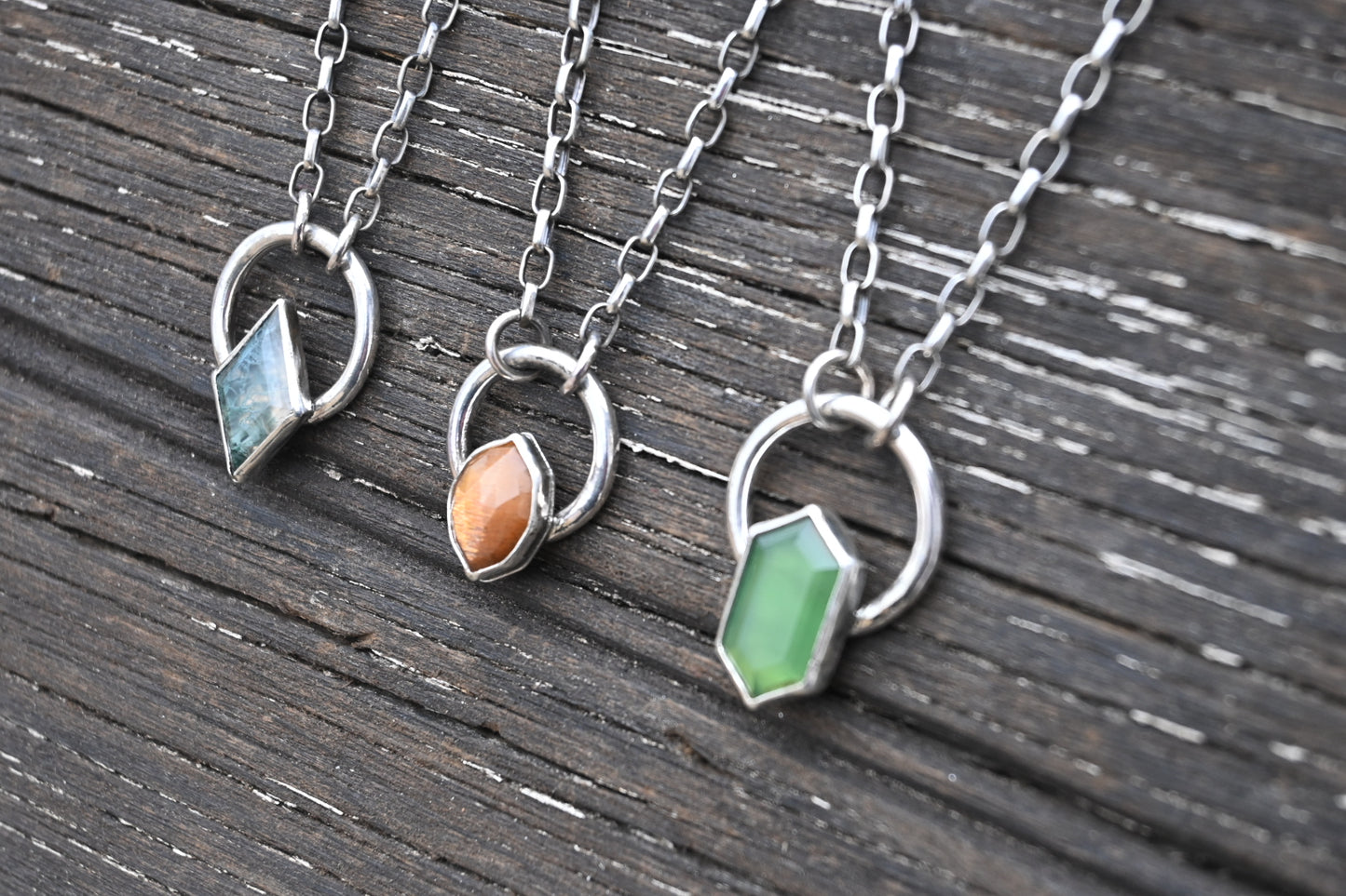 Moss Agate Choker
