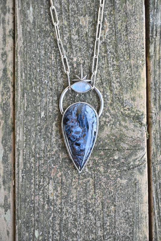 Stormy Sea Necklace