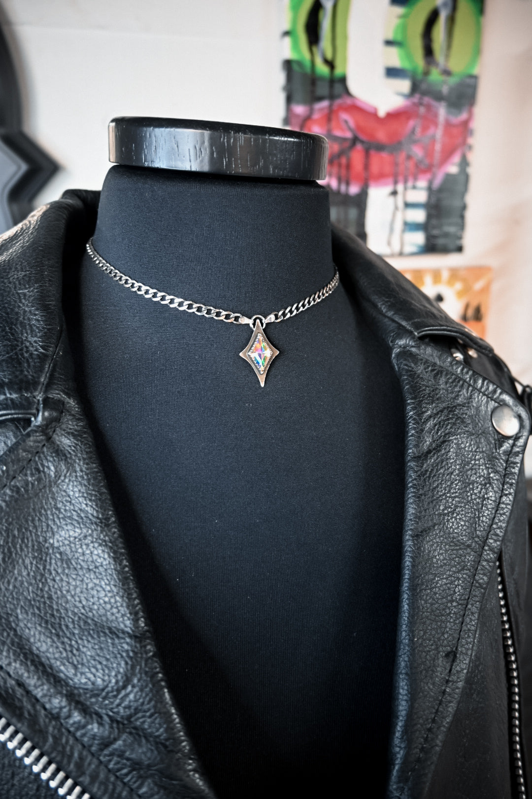Retro Star Choker