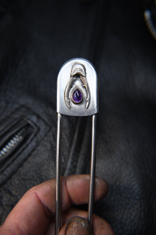 Stag Beetle Safety Pin