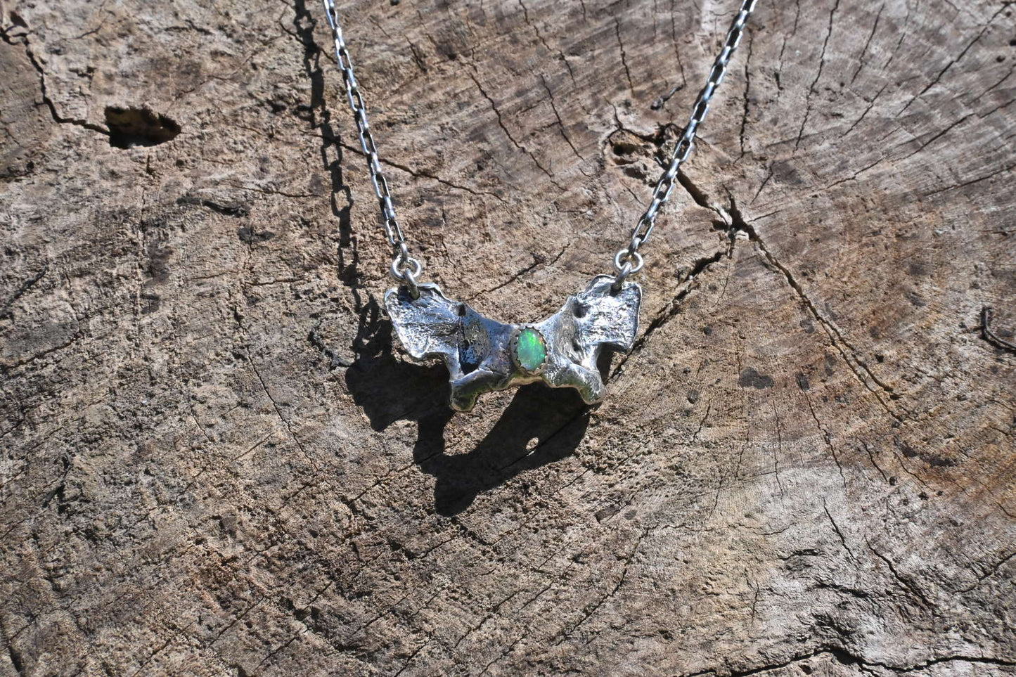 Fenrir Necklace with Opal