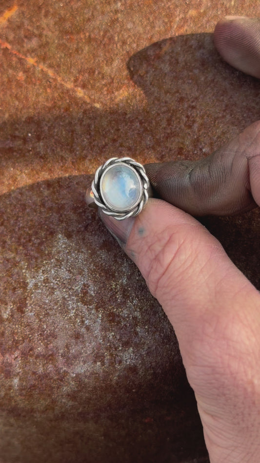 Moonstone Ring