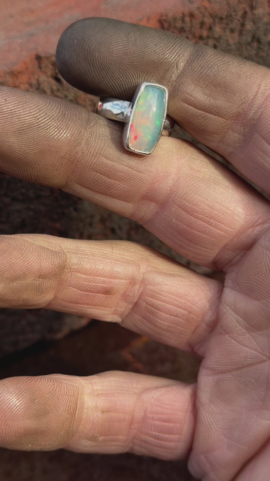 Ethiopian Opal Ring