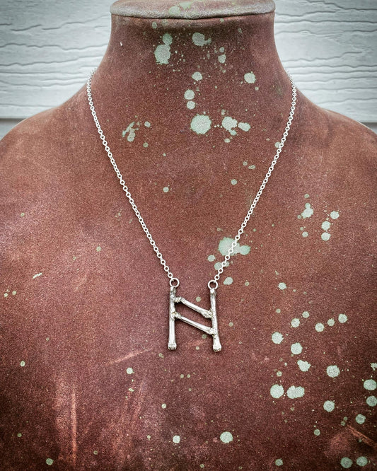 Hagalaz Rune Necklace